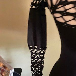 Striking rope blouse